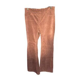 Easel Corduroy Flared Pants M Tan NWT